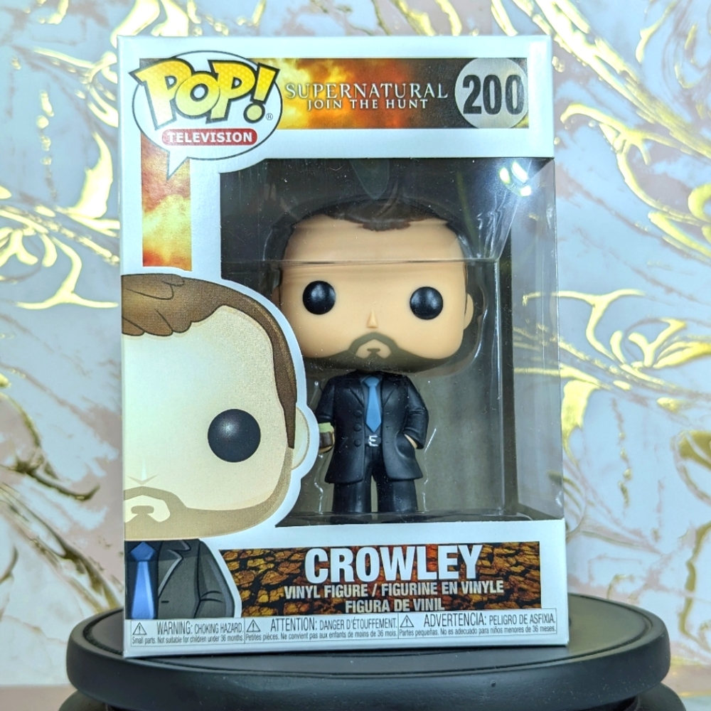 Funko Pop Supernatural Crowley 200, MIB